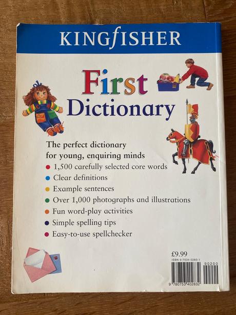 Kingfisher first dictionary,