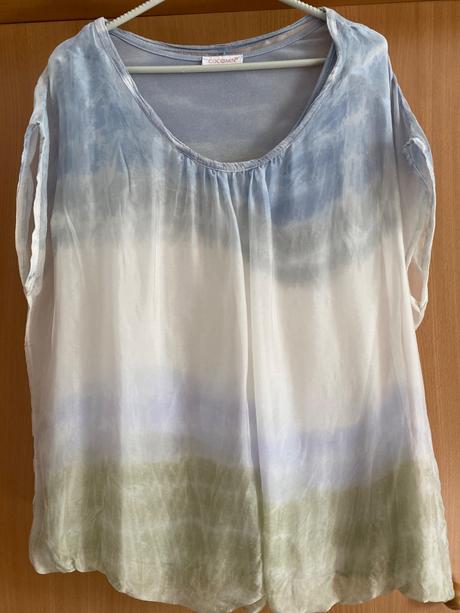 Ľahučká blúzka s všitým tielkom, xl