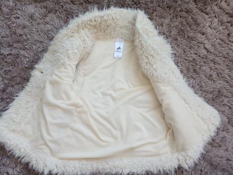 Kožušinková vestička, palomino,116