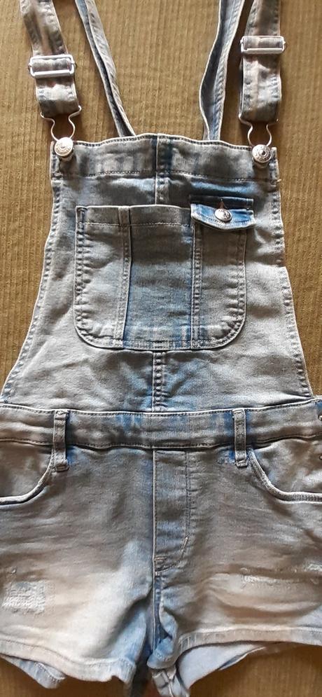 Kraťasy na traky, denim,152