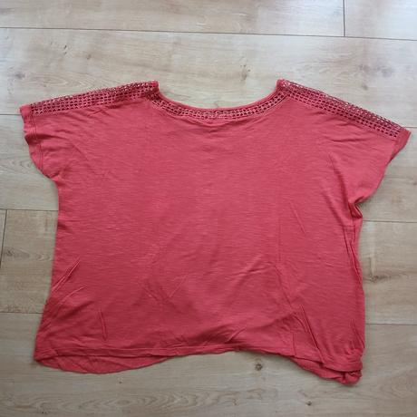 Tehlovočervené tričko f&f, f&f,46