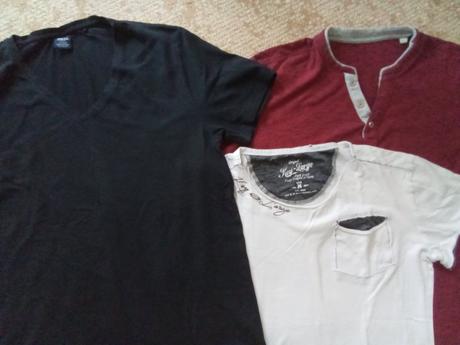 Tričká 3ks, kenvelo,m