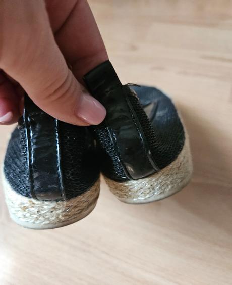 Pekné topánky espadrilky, 37