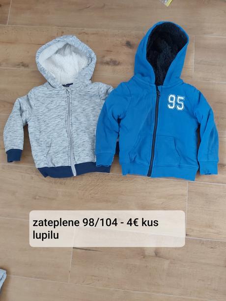 Zateplena mikina, lupilu,104