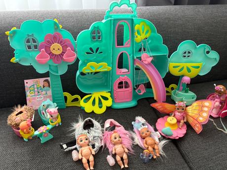 Baby born treehouse playsvet,