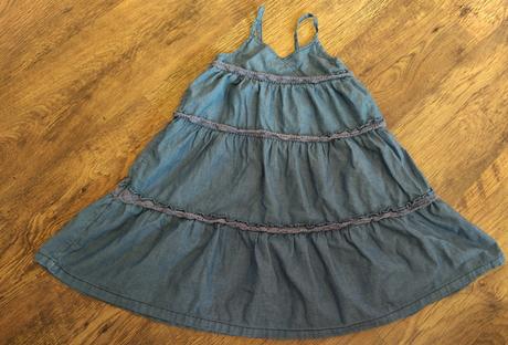 Šaty riflové hm, h&m,128