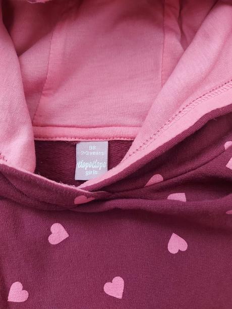 Mikiny + mikinové šaty 98, 98