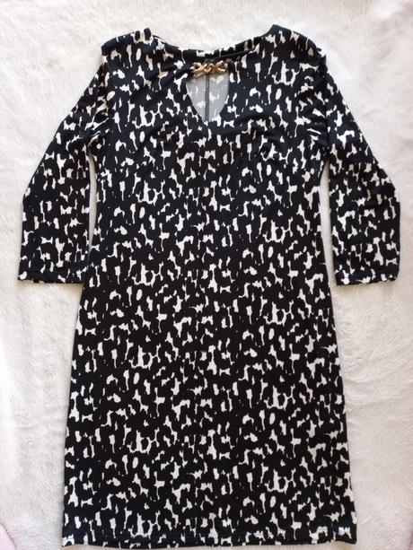 Čierno-biele šaty, f&f,s