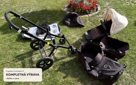 Bugaboo chameleon 3, kompletný set, všetko v cene, bugaboo,bugaboo cameleon 3