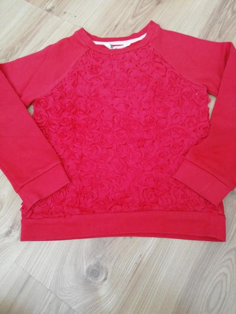 Mikina kvietkova hm, h&m,122