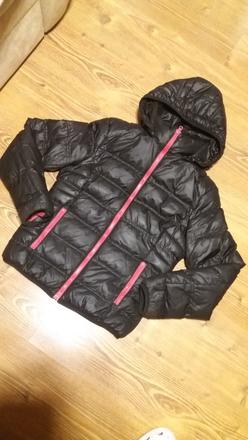 Čierna zimná vetrovka, l