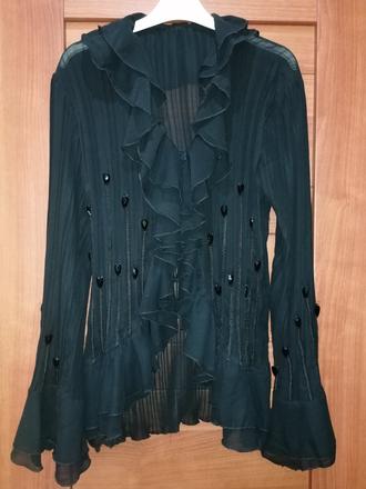 Blúzka s volánmi, m