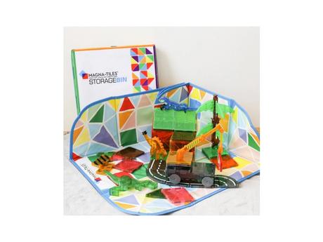 Magna-tiles úložný box a podložka,