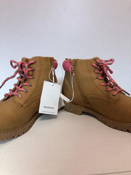 Zateplené topánky-nové, reserved,35