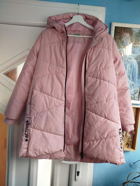 Velmi teplá bunda benetton, benetton,158