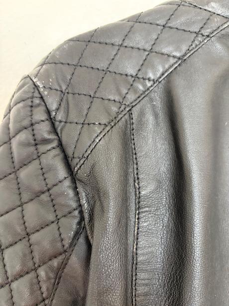 Mango kozena bunda s prava koza ovcia , leather ja, mango,s