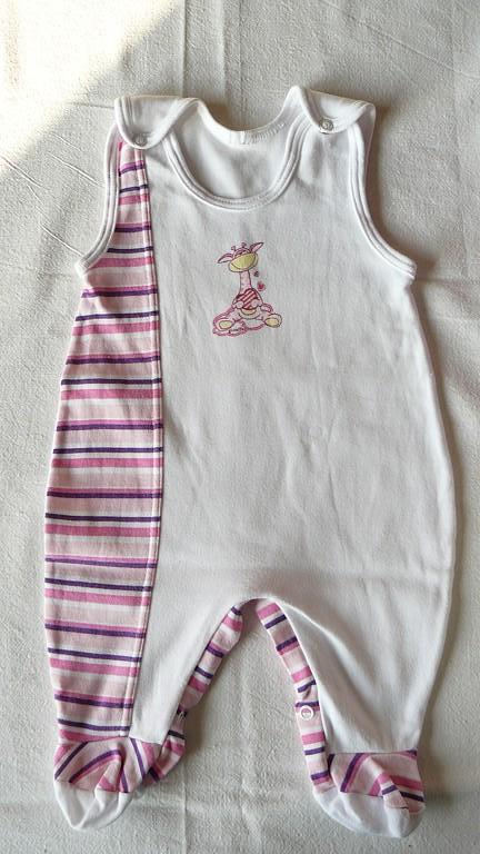 Súprava košieľka + dupačky + body + čiapočka, 56