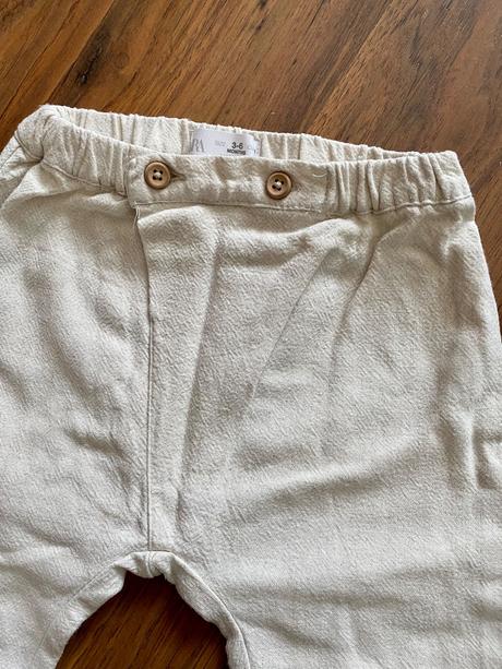 Nohavice zara lanové, zara,68