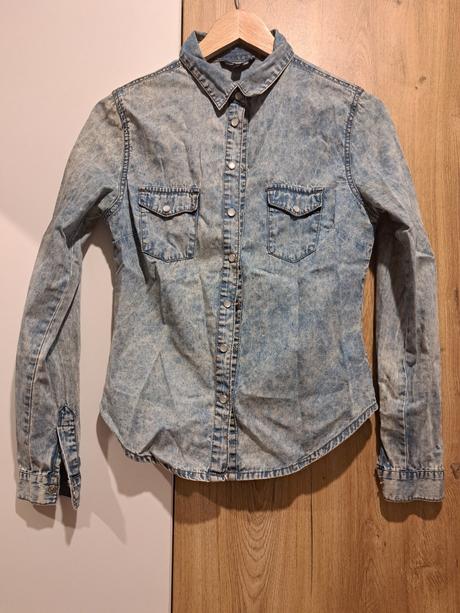 Denimová košeľa, tally weijl,xs