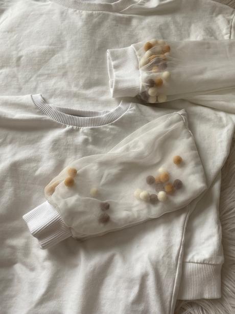 Mikina mama&dcera i love milk, 110