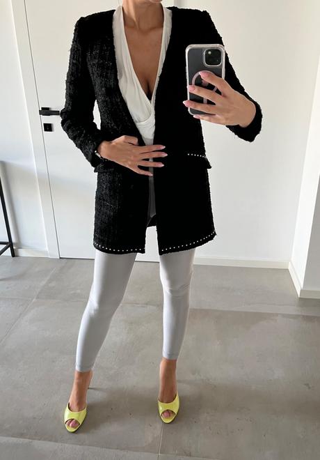 Tvídové sako zara, zara,s