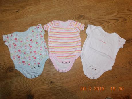 Body s krátkým rukávom -68, little bundle,68