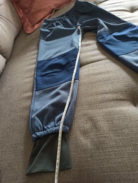 Nohavice - soft shell zateplené, 134