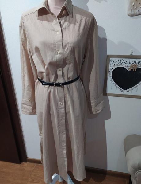 Košeľové šaty, h&m,m