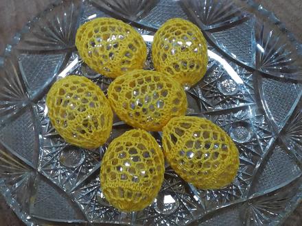 Háčkované vajíčka - a15, 