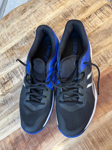 Pár krát obute halovky asics gel-tactic,vel.44, asics,44