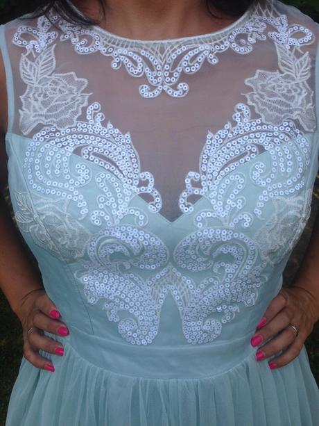 Luxusné spoločenské šaty, xl