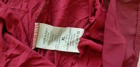 Bordové spoločenské šaty, xl