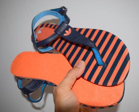 Kožené sandále adidas- dĺžka 23 cm, adidas,37