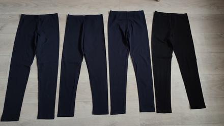 Legíny 4ks, h&m,140