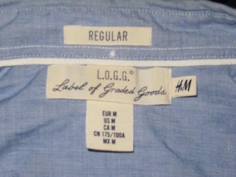 Košeľa - h&m, veľkosť v popise, h&m