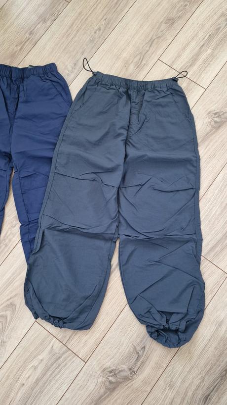 Nohavice parachute, h&m,146