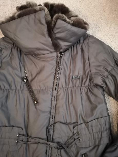 Prechodný kabátik gaudi s pravou kožušinkou, gaudi,s