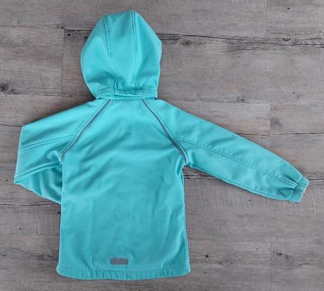 Softšelová bunda v mentolovej farbe, 122