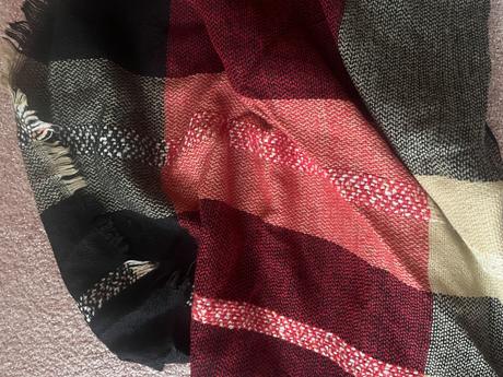 Zimný teplý šál, 