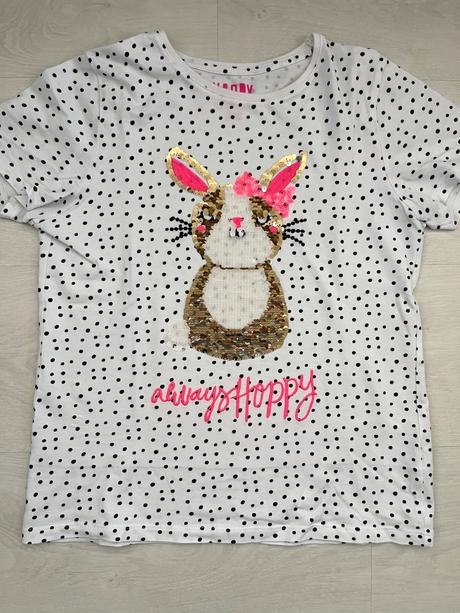 Tričko s flitrami, f&f,146