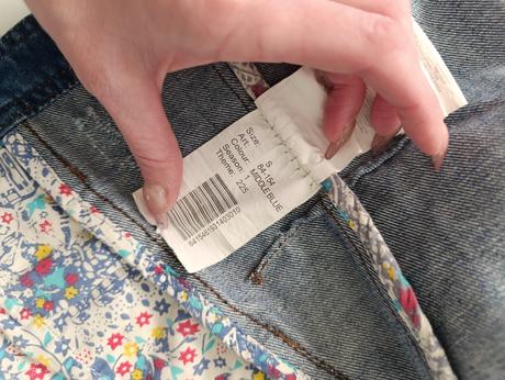 Dámska riflova bunda ac, s