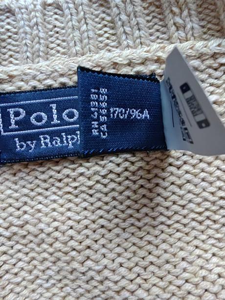 Ralph lauren bear originál luxusný sveter l, ralph lauren,l