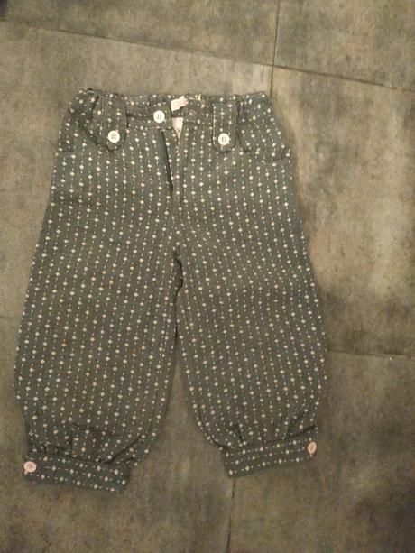 Nohavice - hrubšie 3/4, veľkosť  110, coccobello,110