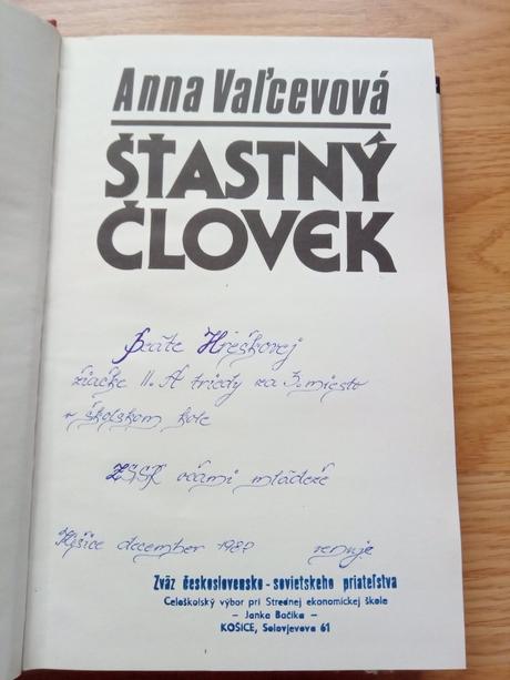 Anna vaľcevová - šťastný človek,