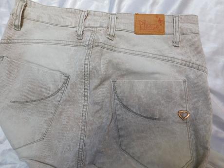 Damske kvalitne trendy strečove rifle, pleas,36