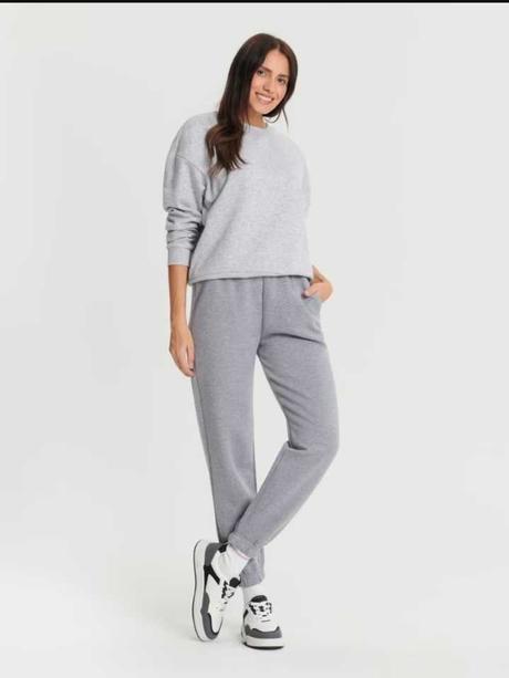 Dámske šedé tepláky, sinsay,l