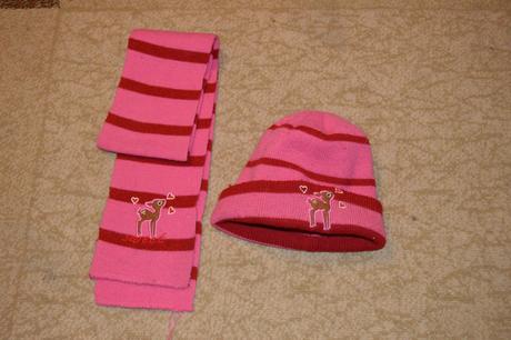 Čiapka a šál, lupilu