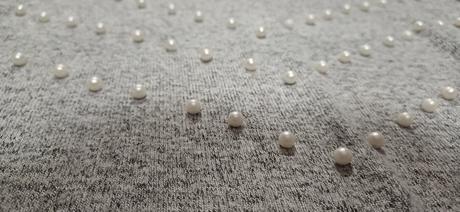 Svetrik orsay v.m s perlami, orsay,m