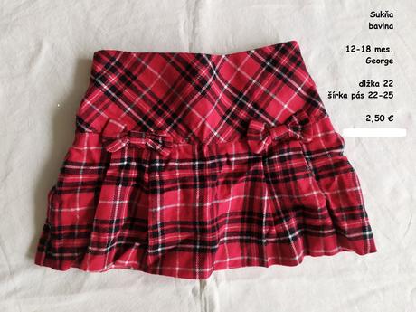 Károvaná sukňa, george,86