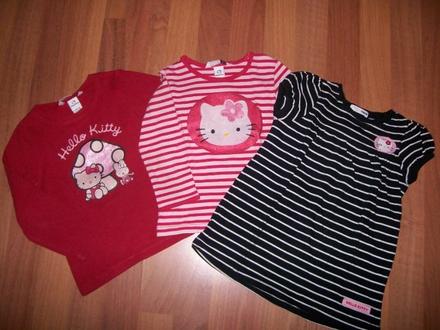 Tričká hello kitty, h&m,92